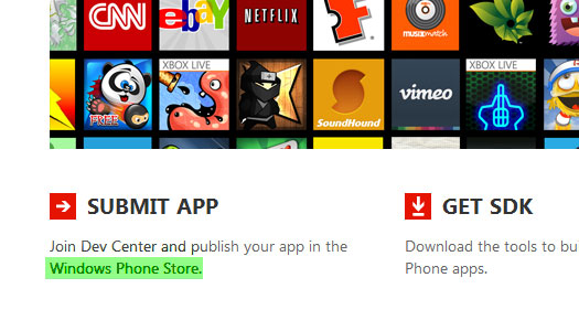 Windows Phone Store