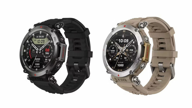 Yeni kaslı akıllı saat modeli Amazfit T Rex Ultra tanıtıldı LOG