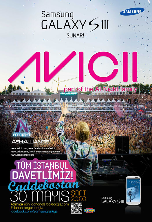 AVICII Samsung Galaxy S III