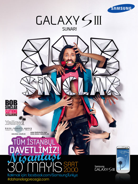 Samsung Galaxy SIII Bob Sinclar