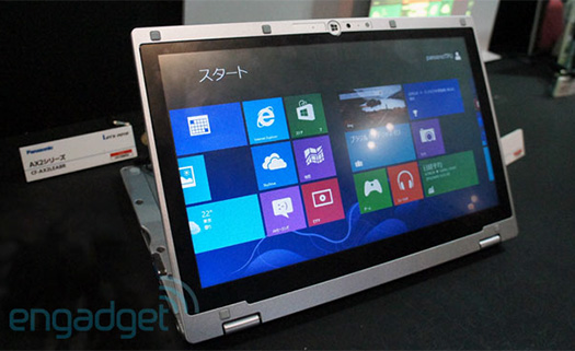 Panasonic AX series hybrid Ultrabook