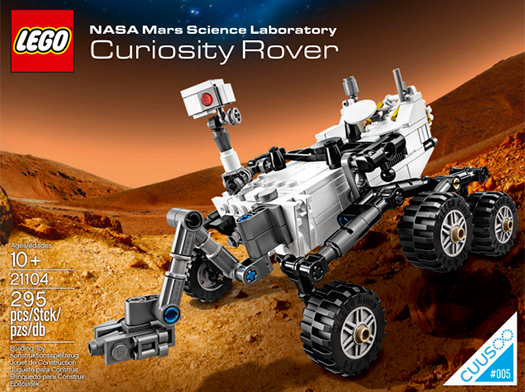 Lego Curiosity Rover