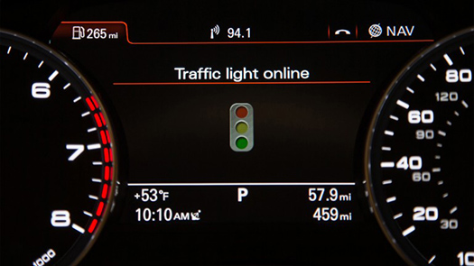 audi traffic light