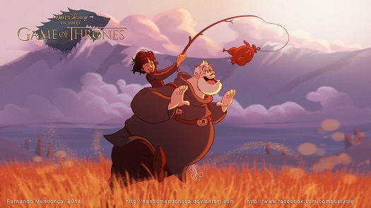 bran and hodor disney