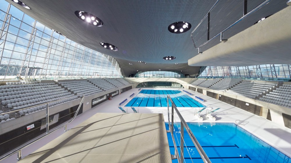 The London Aquatics Center, Londra