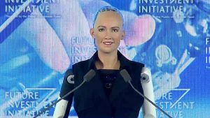 insansı robot sophia Hanson Robotics