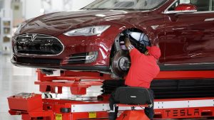 tesla elektrikli otomobil fabrikası