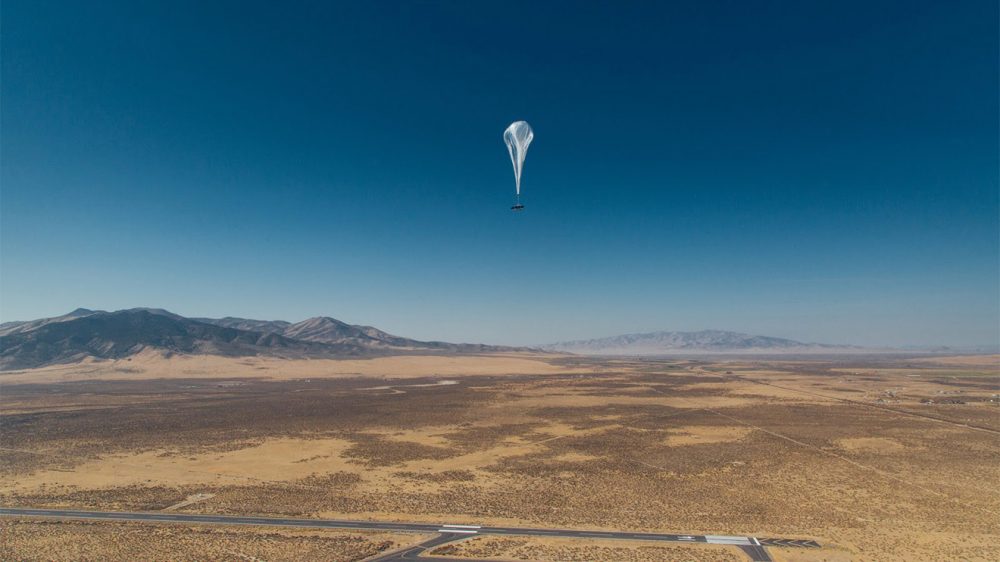 Google Project Loon internet balonu