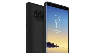 Samsung Galaxy Note 8 şarjlı kılıf