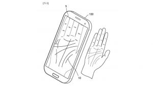 Samsung avuç içi parola sistemi