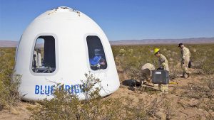 Blue Origin insanlı deneme