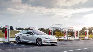 Tesla supercharger