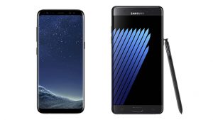 Samsung Galaxy Note 8 pil sorunu Galaxy S8