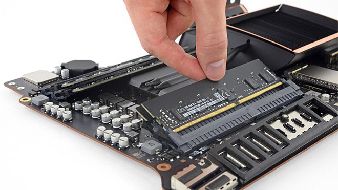 Apple iMac Pro iFixit içini açma