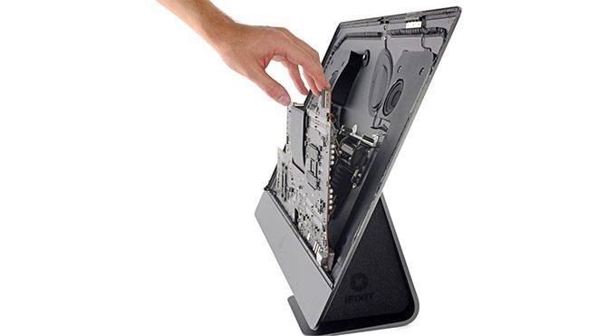 Apple iMac Pro iFixit içini açma