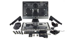 Apple iMac Pro iFixit içini açma