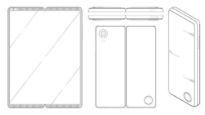 LG katlanabilir akıllı telefon patent