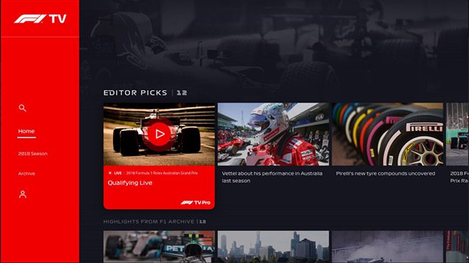 Formula 1 F1 TV