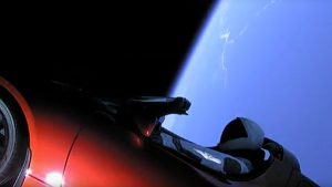 Tesla roadster spacex