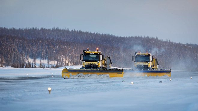 Yeti Snow Technology sürücüsüz kar küreme aracı