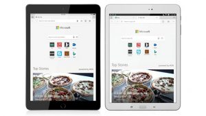 Microsoft Edge tablet