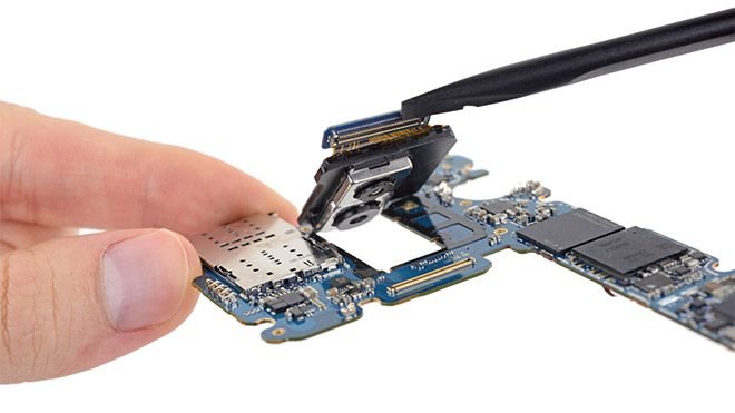 Samsung Galaxy S9 ve Galaxy S9+ iFixit