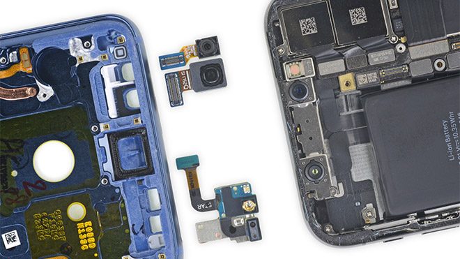 Samsung Galaxy S9 ve Galaxy S9+ iFixit