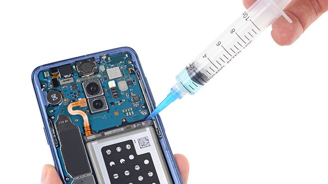 Samsung Galaxy S9 ve Galaxy S9+ iFixit