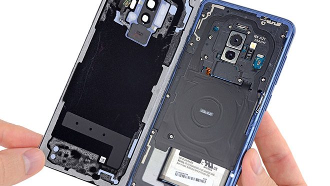 Samsung Galaxy S9 ve Galaxy S9+ iFixit