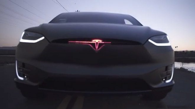 Tesla Model X KITT