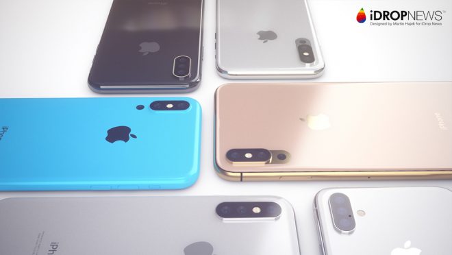 Üç arka kameralı Apple iPhone