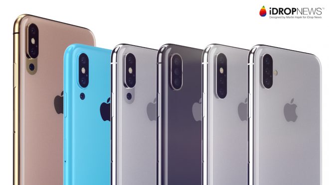 Üç arka kameralı Apple iPhone