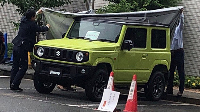 Bir bilmece daha çözülüyor; 2019 Suzuki Jimny sızıntı