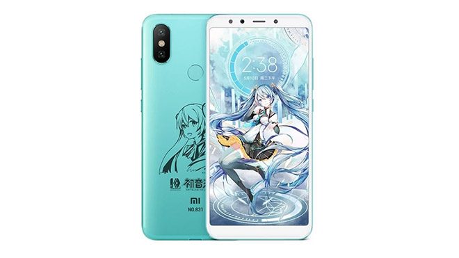 Xiaomi Mi 6X Hatsune Miku Special Edition