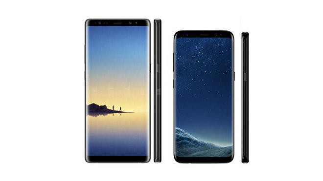 Samsung Galaxy Note 8 Galaxy S8 Galaxy S9