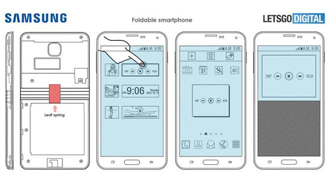 Samsung Galaxy X katlanabilir akıllı telefon