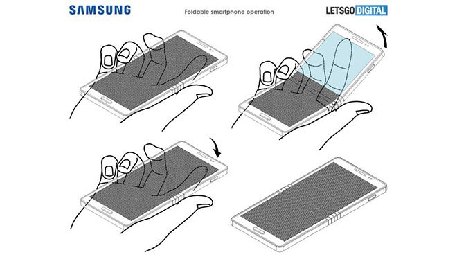 Samsung Galaxy X katlanabilir akıllı telefon