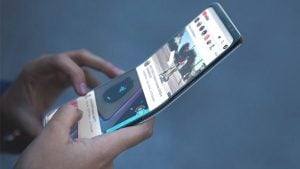 Samsung Galaxy F katlanabilir akıllı telefon