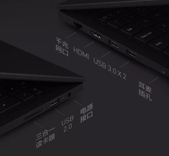 15,6 inç Xiaomi Mi Notebook