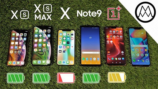 iPhone XS, iPhone XS Max vs Galaxy Note 9 vs iPhone X