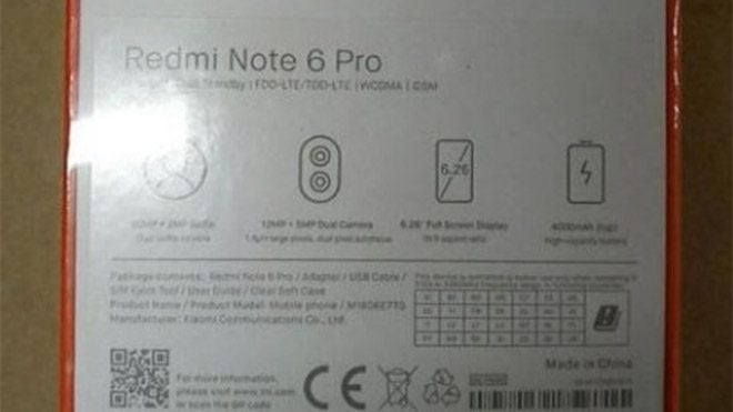 Xiaomi Redmi Note 6 Pro