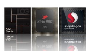 A12 Bionic, Snapdragon 855, Kirin 980