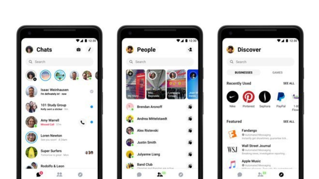 Facebook Messenger Arayuzunu Degistiren Buyuk Guncelleme Video Log