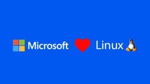 microsoft, linux