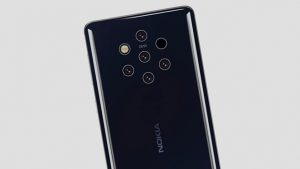 Beş arka kameralı Nokia 9 Pureview