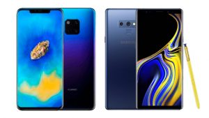 Huawei Mate 20 Pro Samsung Galaxy Note 9