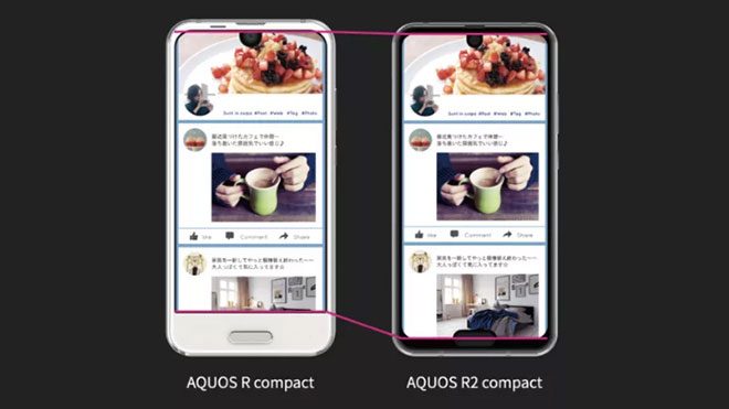 Sharp Aquos R2 Compact