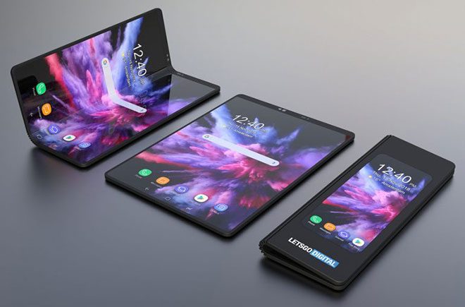 katlanabilir akıllı telefon samsung galaxy F