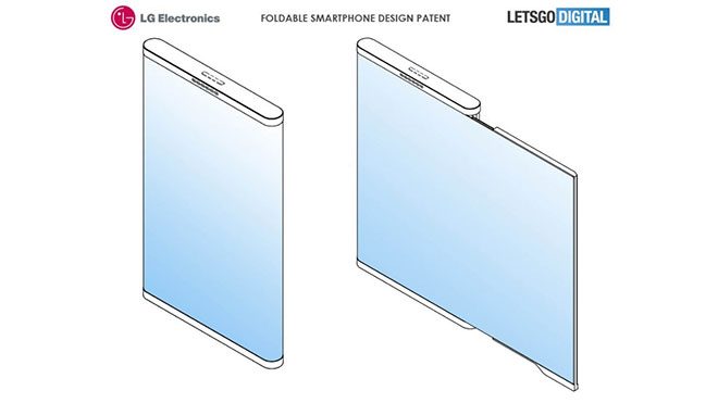 LG katlanabilir akıllı telefon