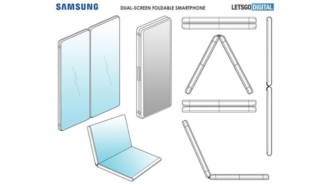 katlanabilir akıllı telefon Samsung Galaxy F